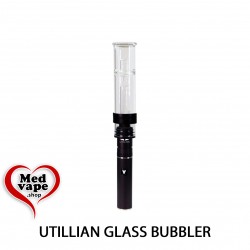 UTILLIAN GLASS BUBBLER MEDVAPE