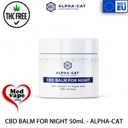CBD NIGHT BALM VEGAN 50ML - ALPHA-CAT MEDVAPE COSMETICS